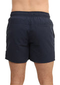 Ripcurl Men’s Offset 15 inch Volley Shorts in navy, back view