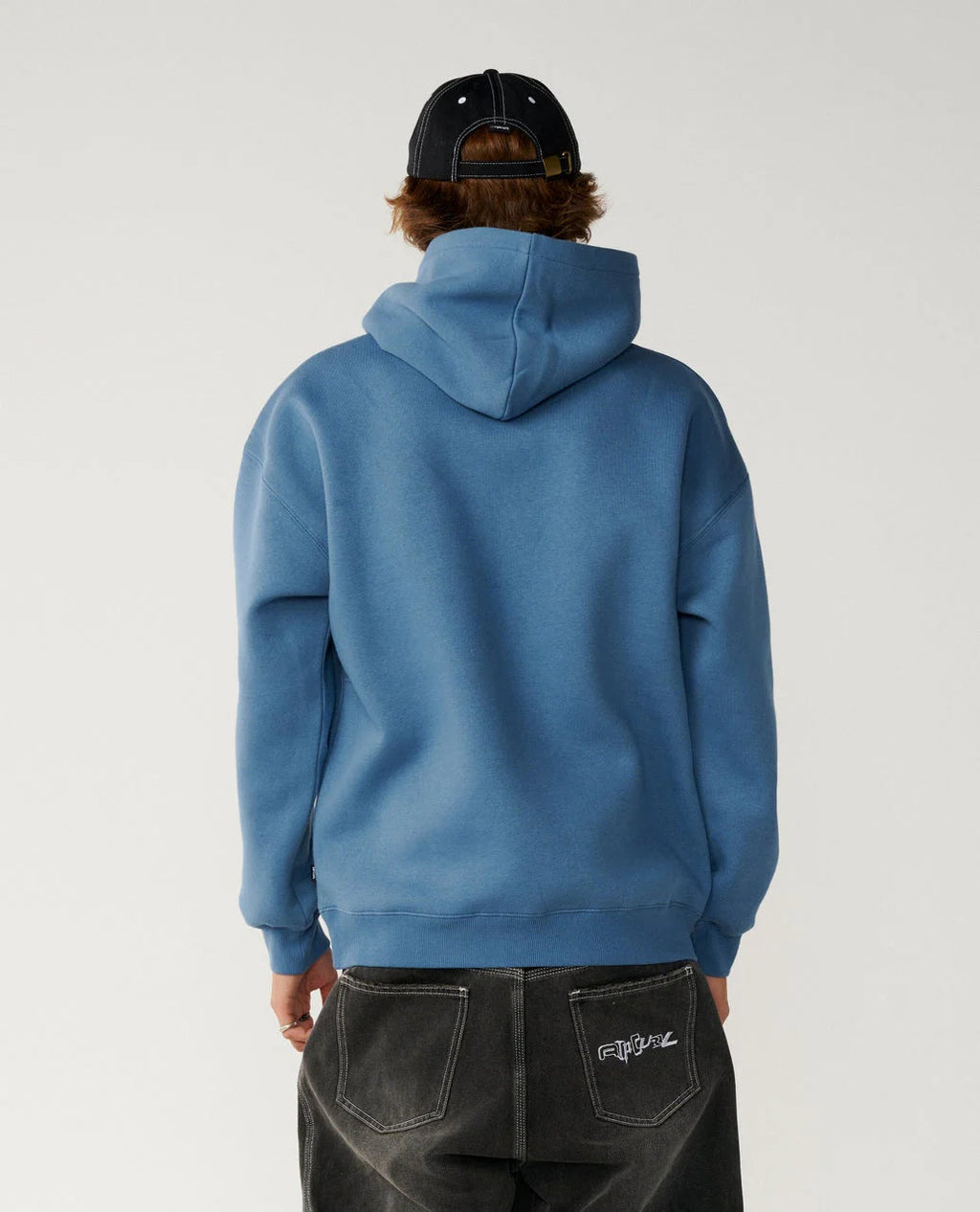 Ripcurl Men’s Rip Script Icon Hoodie, product view 3