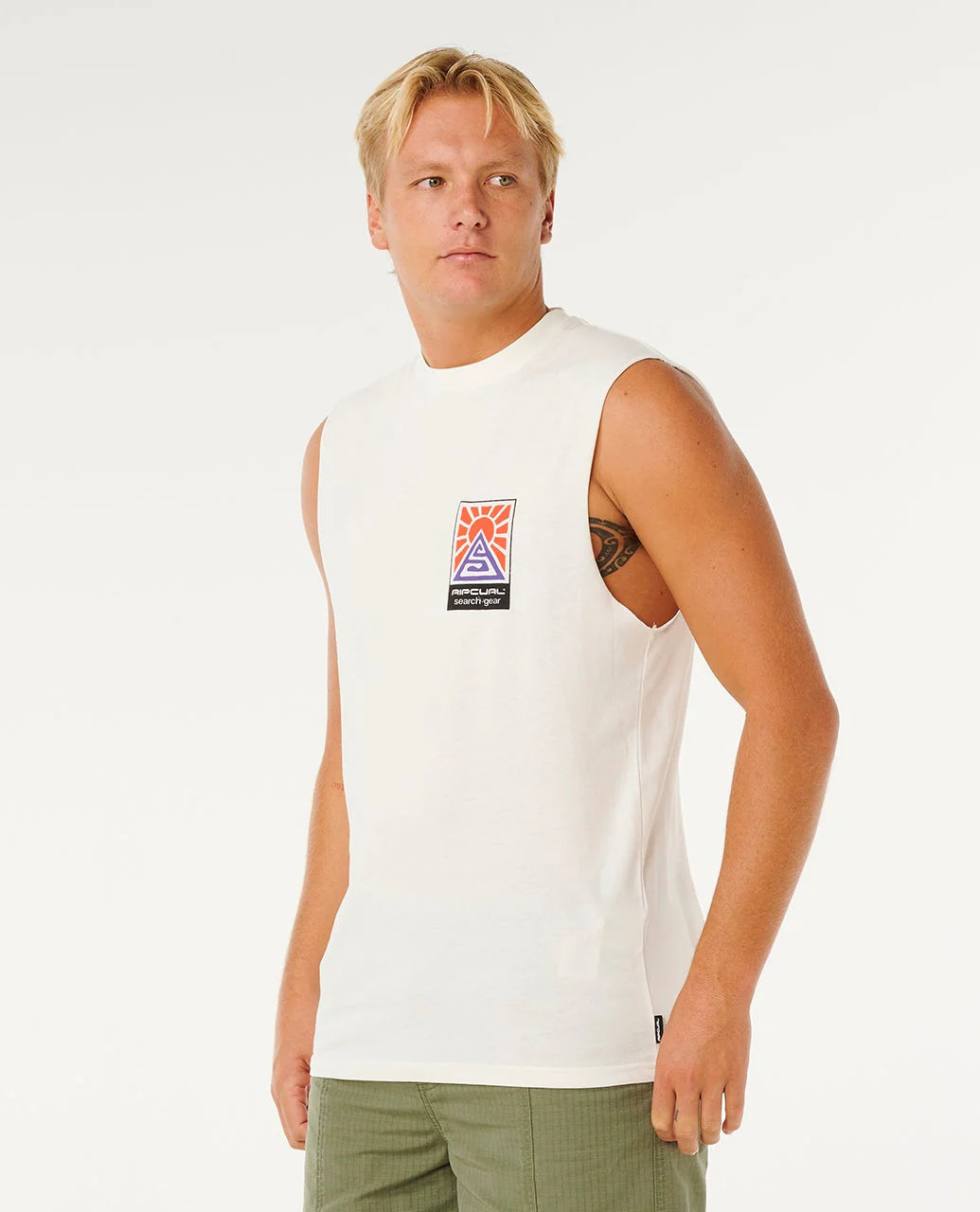 Ripcurl Men’s Search Muscle Top, product view 1