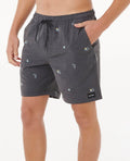 Ripcurl Men’s Skelly Breach Volley Shorts, front view