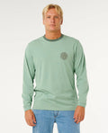 Ripcurl Men’s Wetsuits Icon Long Sleeve Tee, product view 1