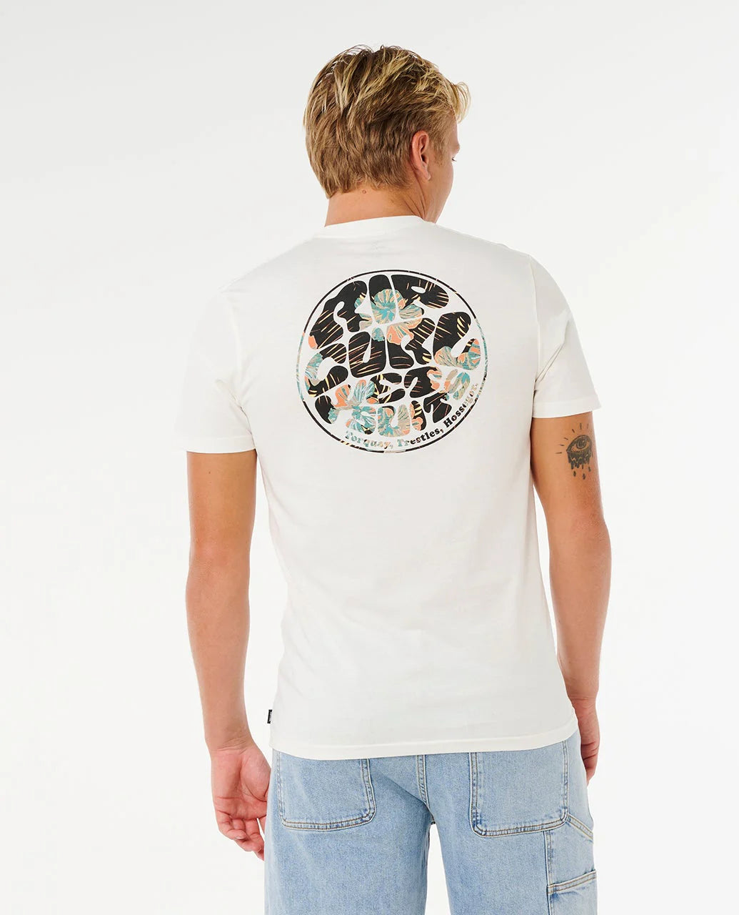 Ripcurl Men’s Wettie Passage Tee, product view 2