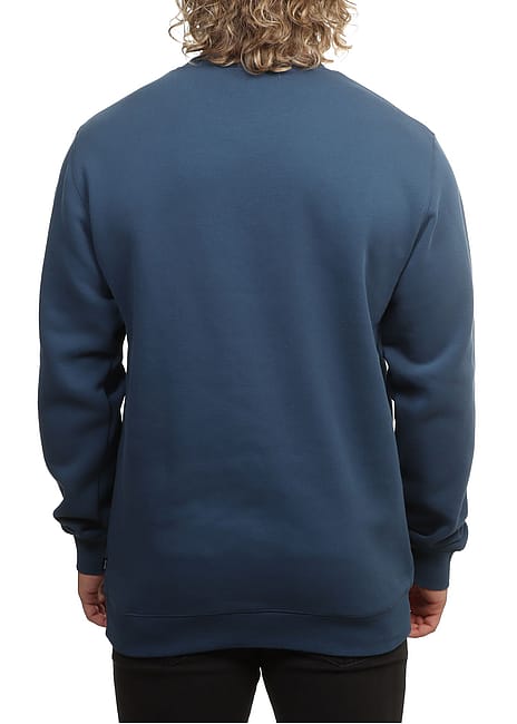 Ripcurl Staple Crew in light navy, back view