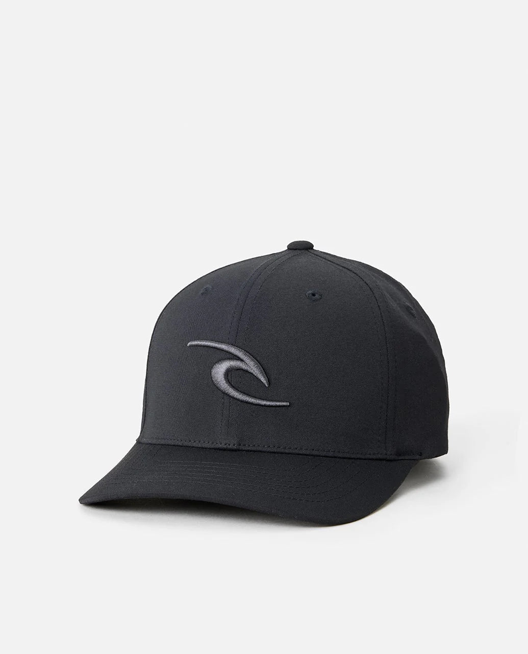 Ripcurl Tepan 2.0 Flexfit Cap in black, product view 1