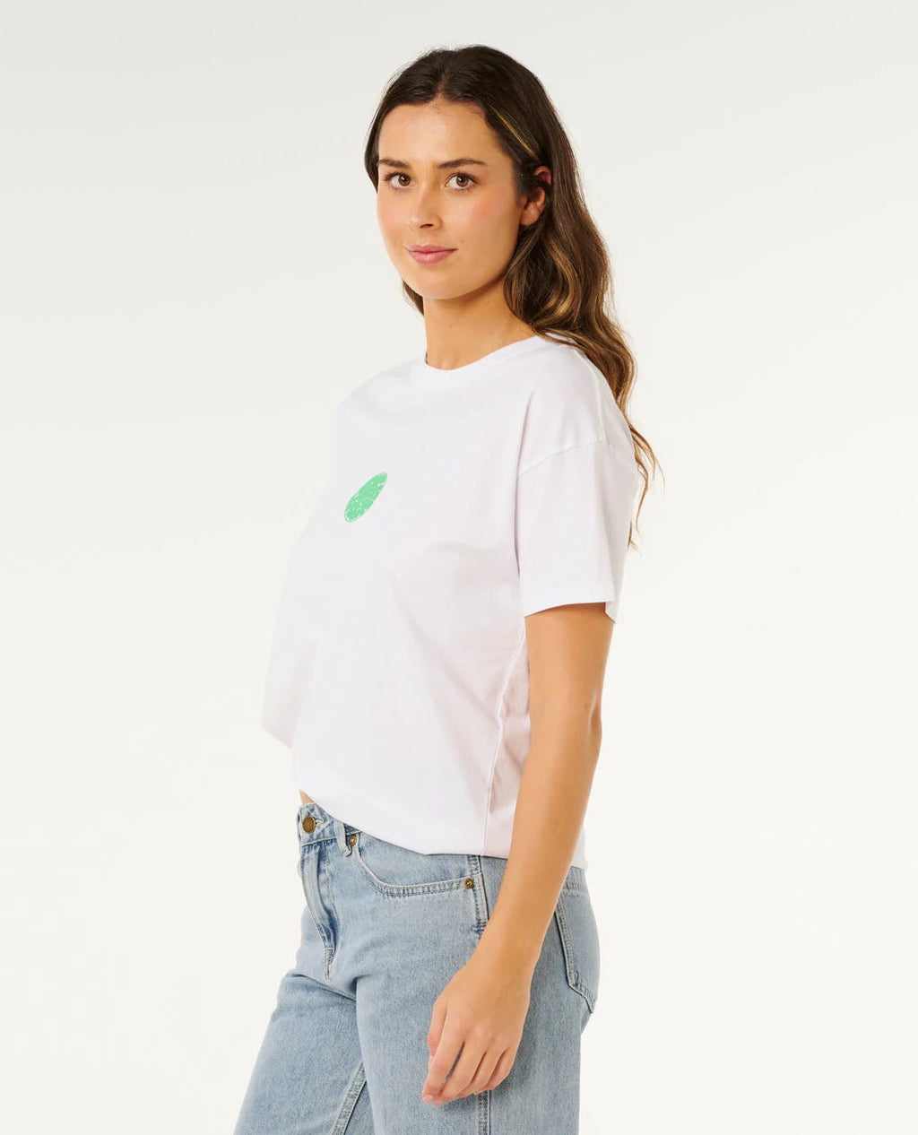 Ripcurl Women’s Icons Of Surf Relaxed Tee, product view 2