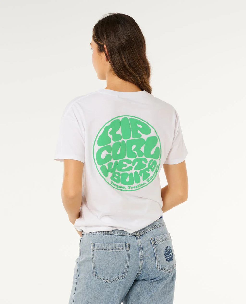 Ripcurl Women’s Icons Of Surf Relaxed Tee, product view 3
