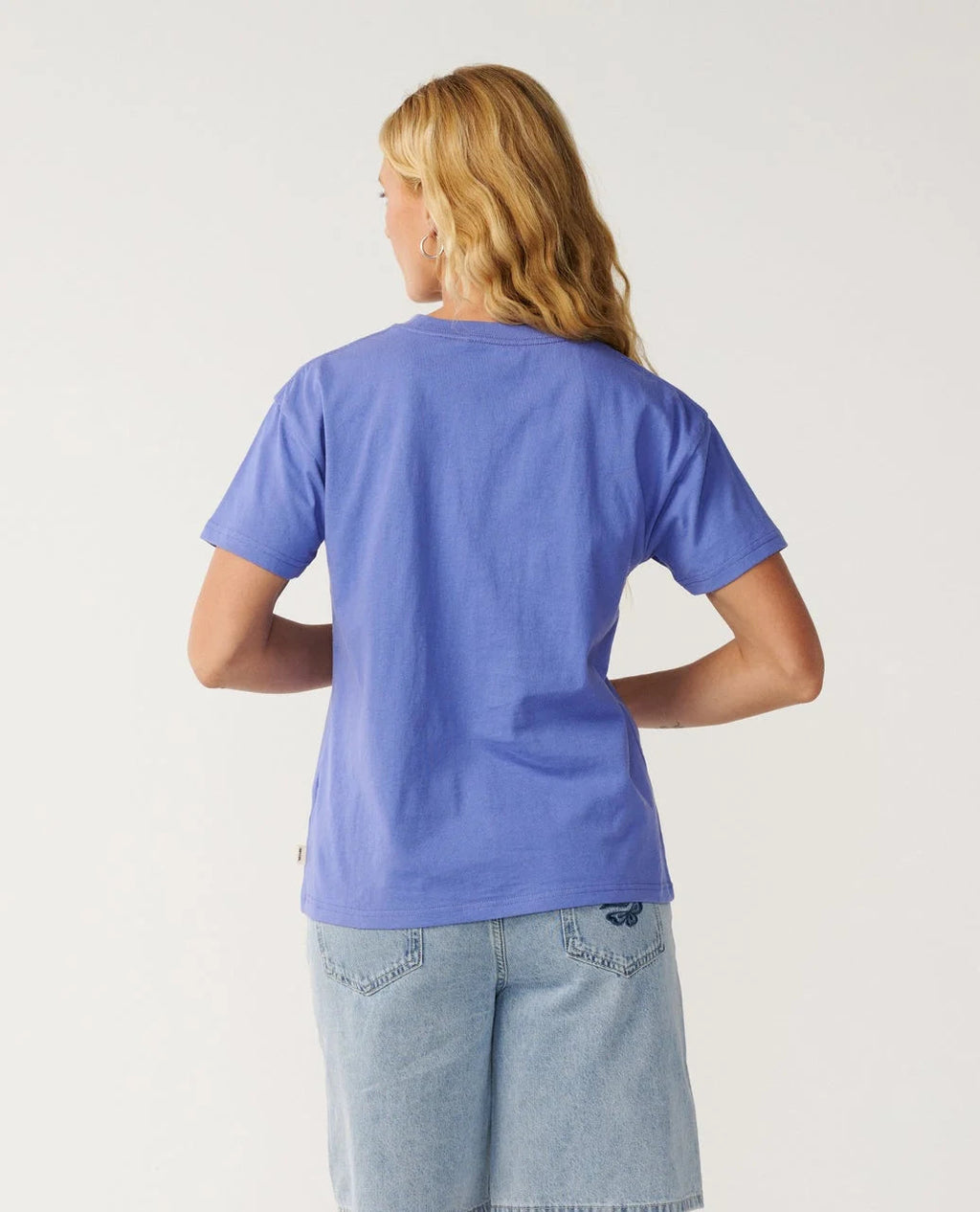 Ripcurl Women’s Surf Puff Party Pack Relaxed Tee, back view
