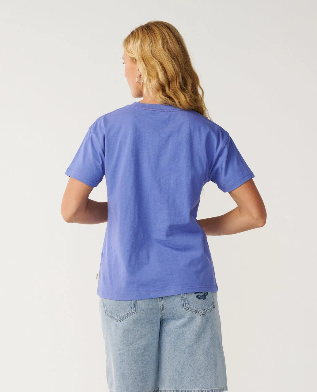 Ripcurl Women’s Surf Puff Party Pack Relaxed Tee, back view
