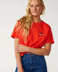 Ripcurl Women’s Swell Crop Tee, front view