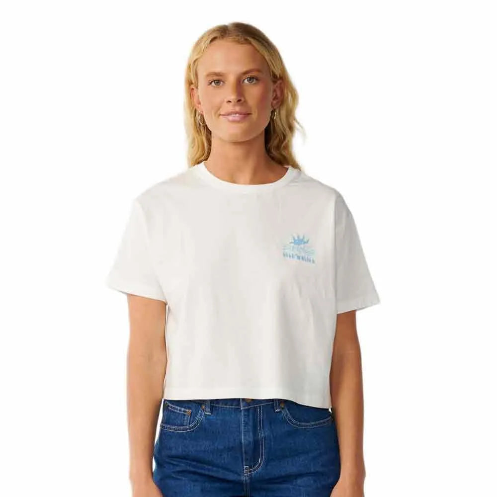 Ripcurl Women’s Swell Crop Tee, product view 2