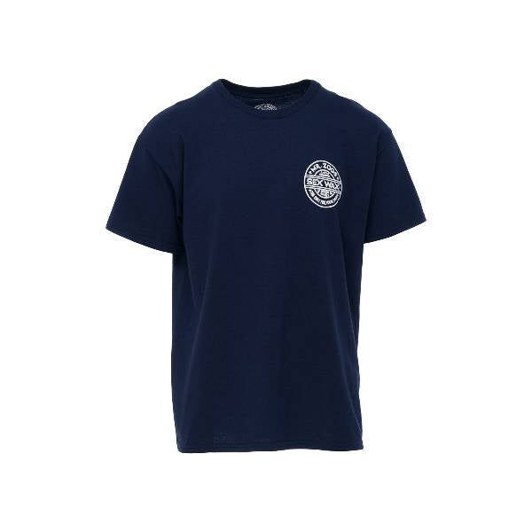 Sex Wax Sunrise T-shirt, front view with chest logo
