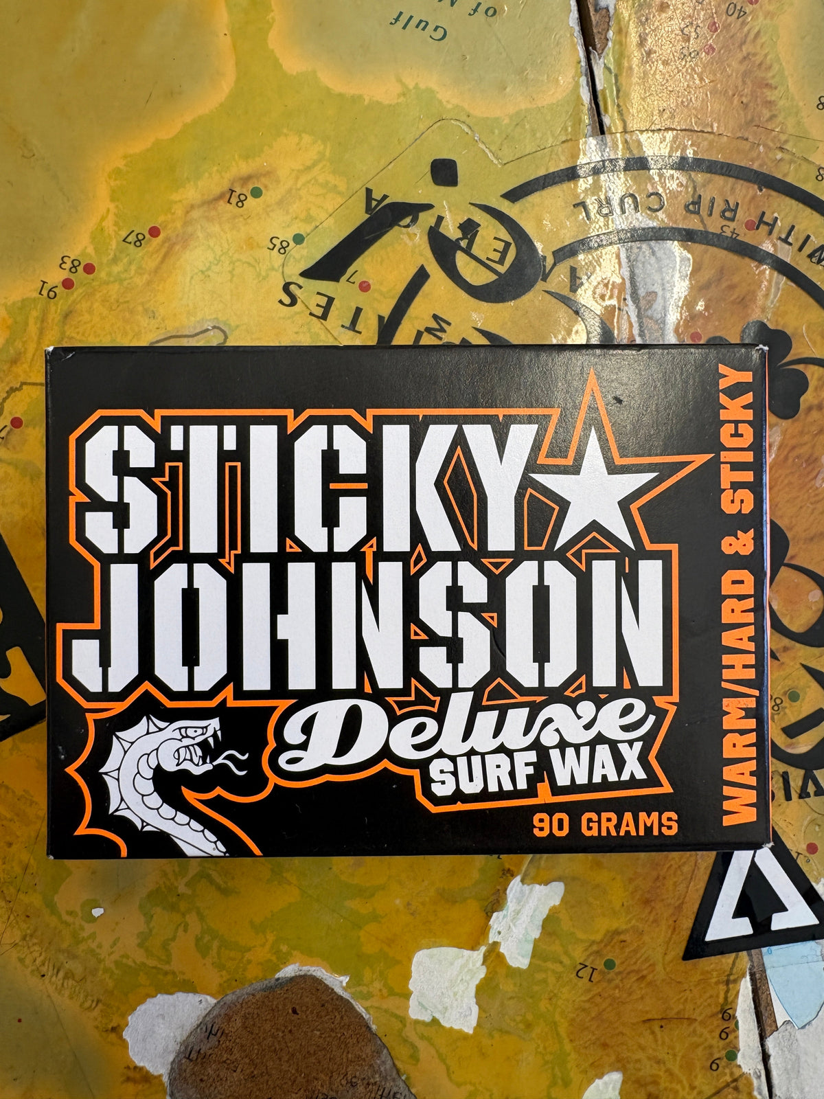 SJ warm-water surf wax