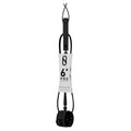 Slater Designs 6ft 6mm Pro Comp surfboard leash in black