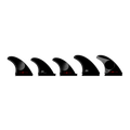 Slater Designs Rake 5-fin surfboard fin set
