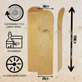 Sola wooden bellyboard