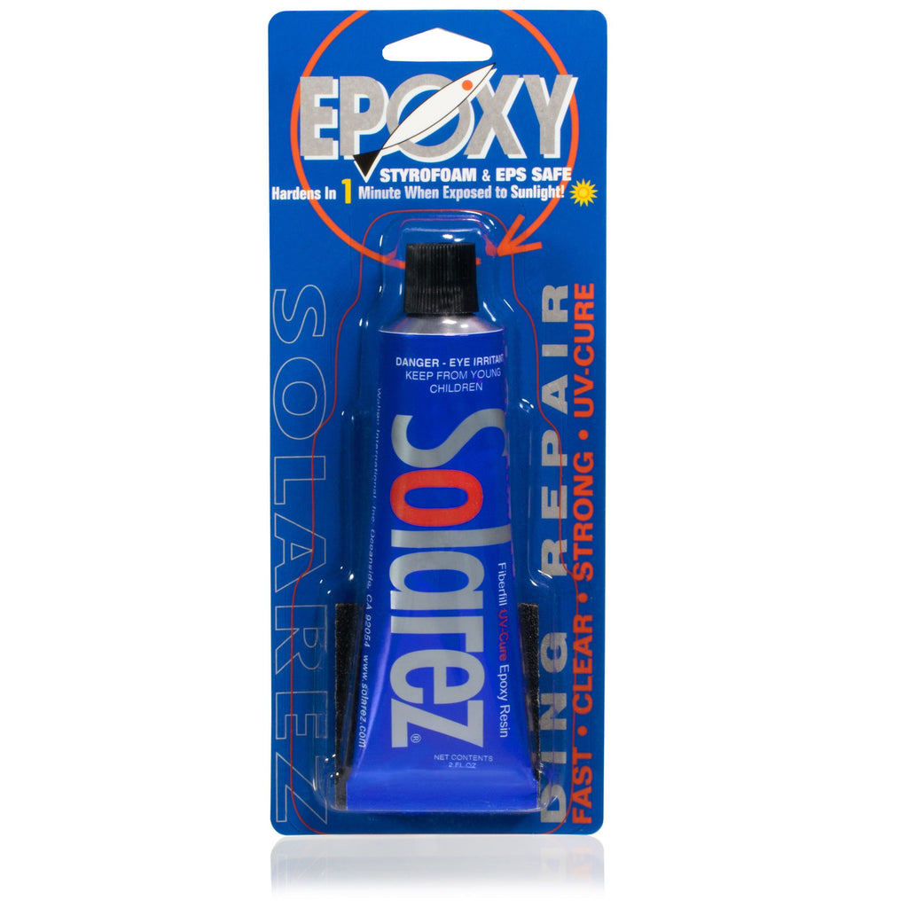 Solarez 2oz surfboard repair tube, alternate view