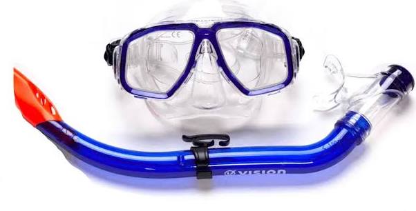 Vision mask and snorkel set, product view 4