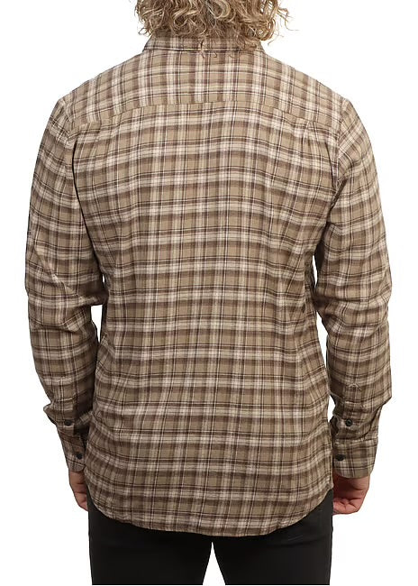 Volcom Caden Plaid Shirt, back view