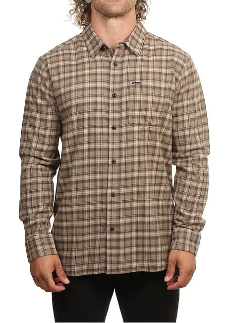 Volcom Caden Plaid Shirt, front view