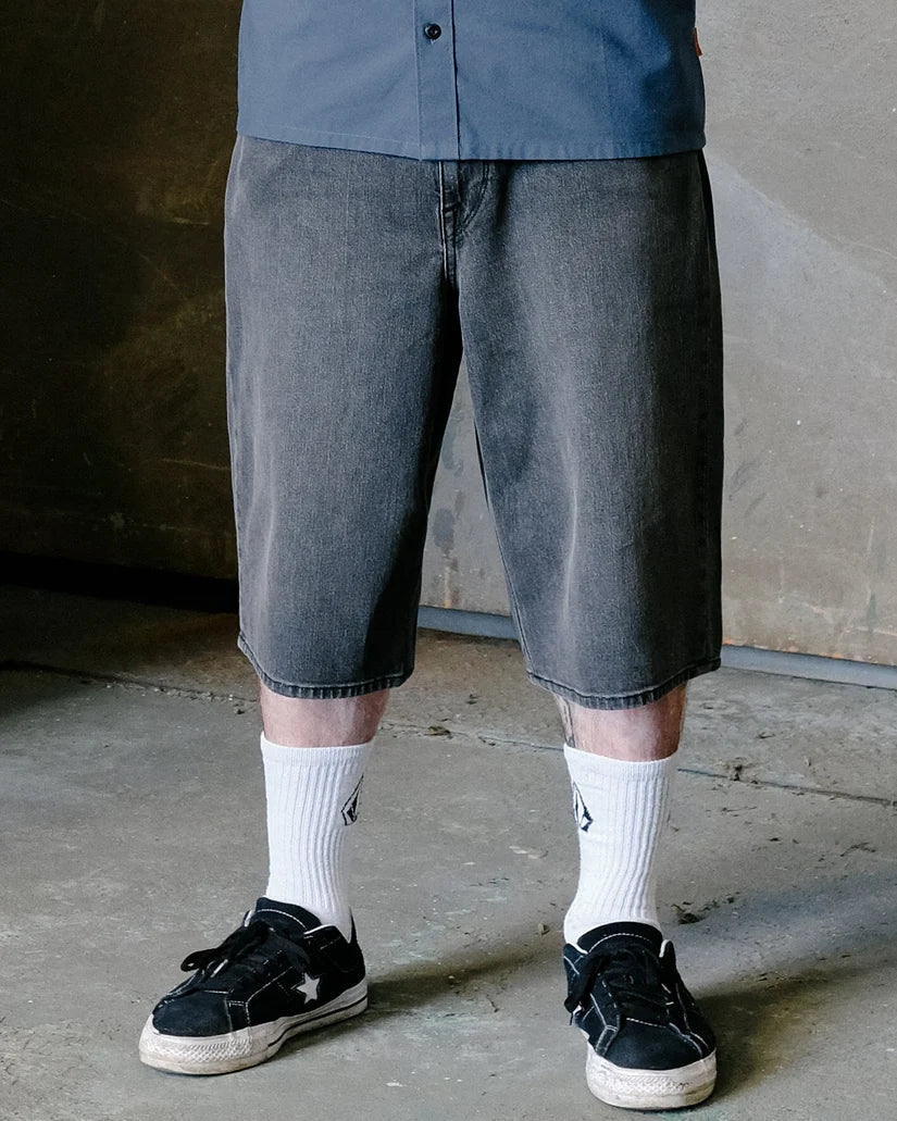 Volcom Chillow Denim Short, front view