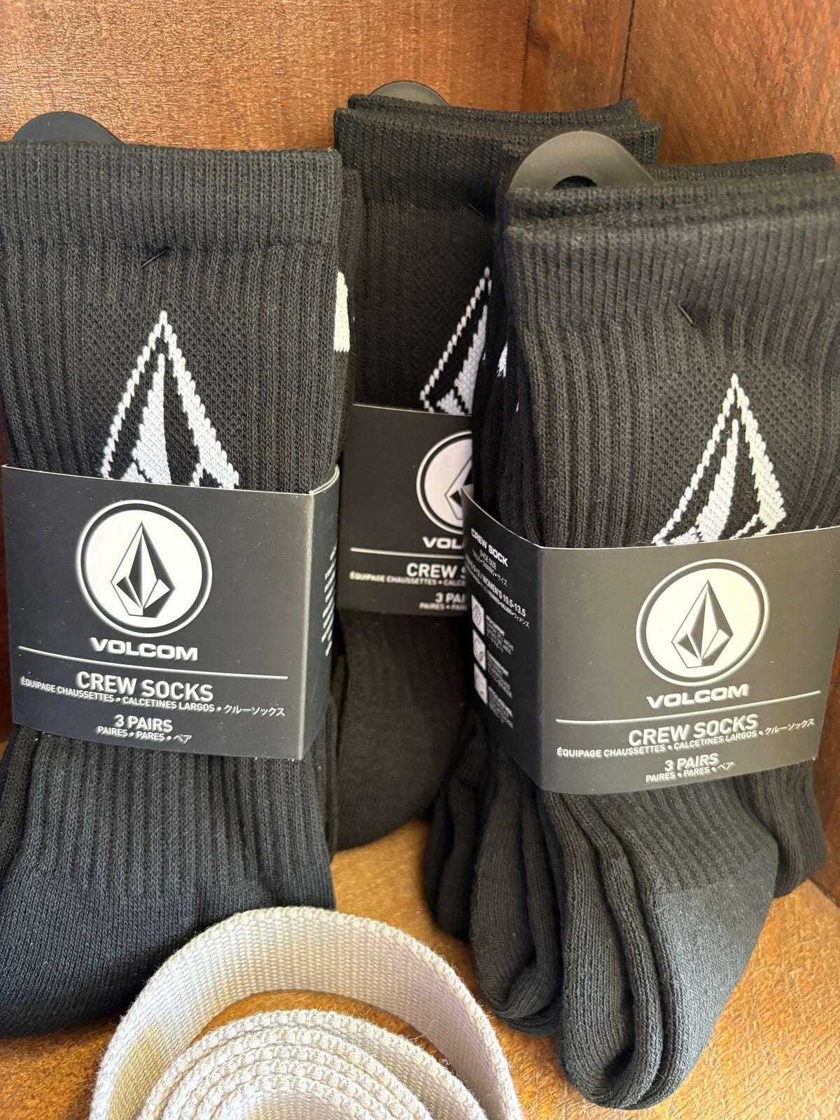 Volcom Crew Sock 3 Pack, product view 1