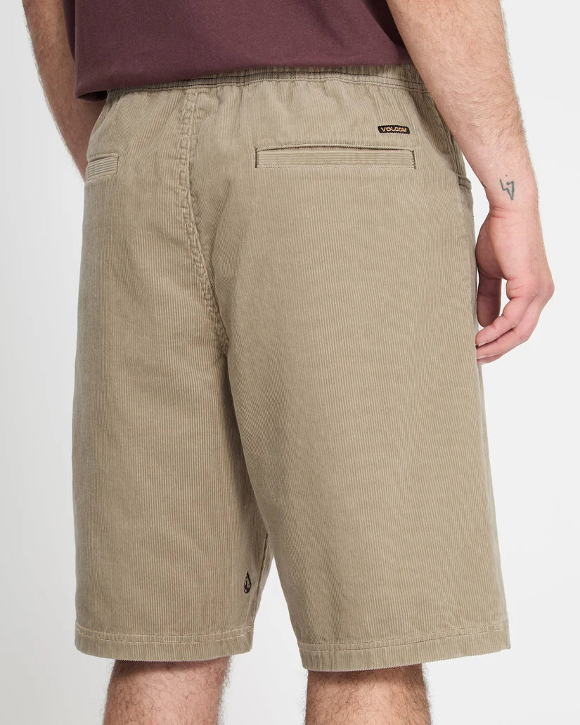 Volcom Freazy 22 inch Shorts in khaki, product view 1