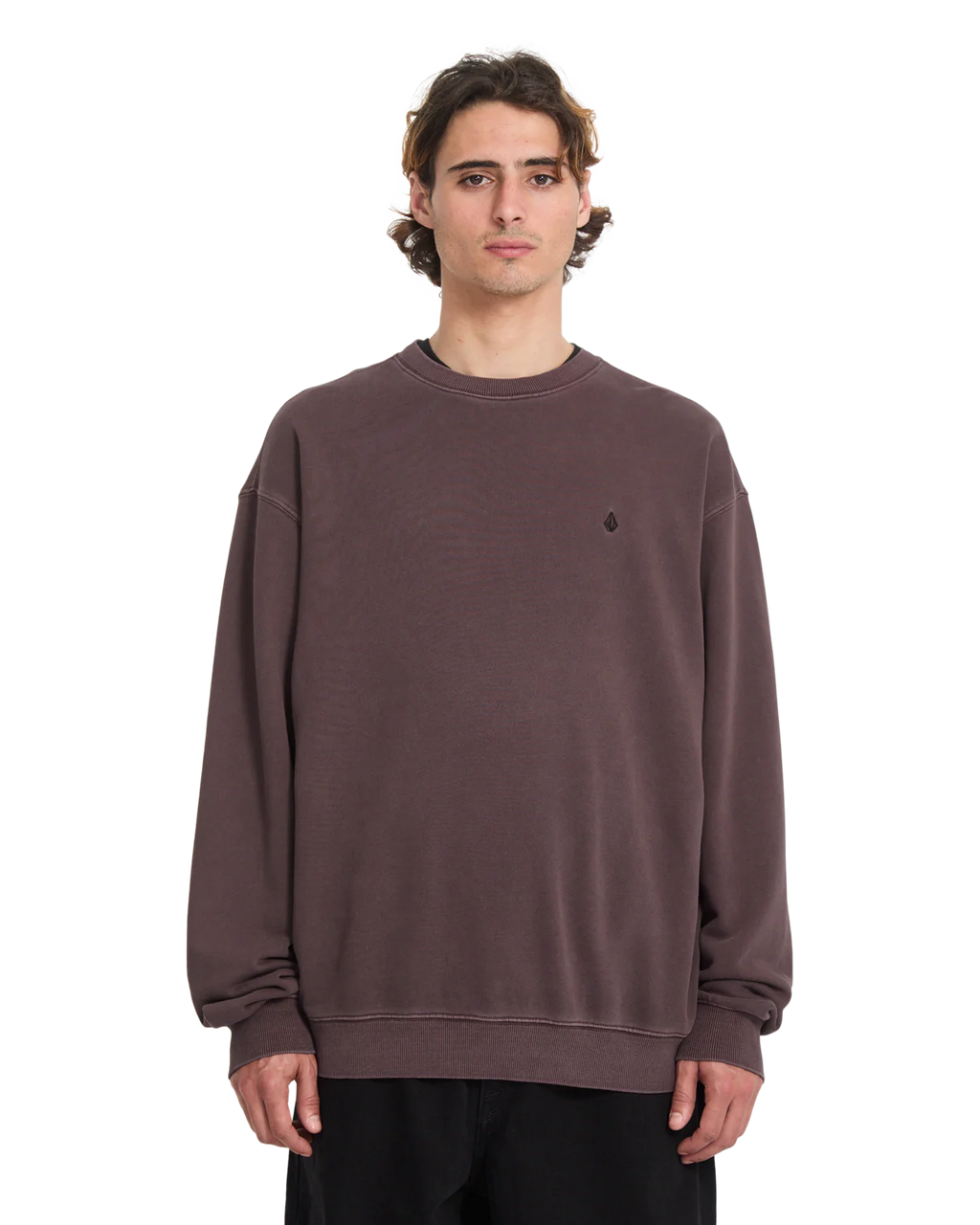 Volcom Single Stone Sweatshirt in Pistol Punch, product view 1
