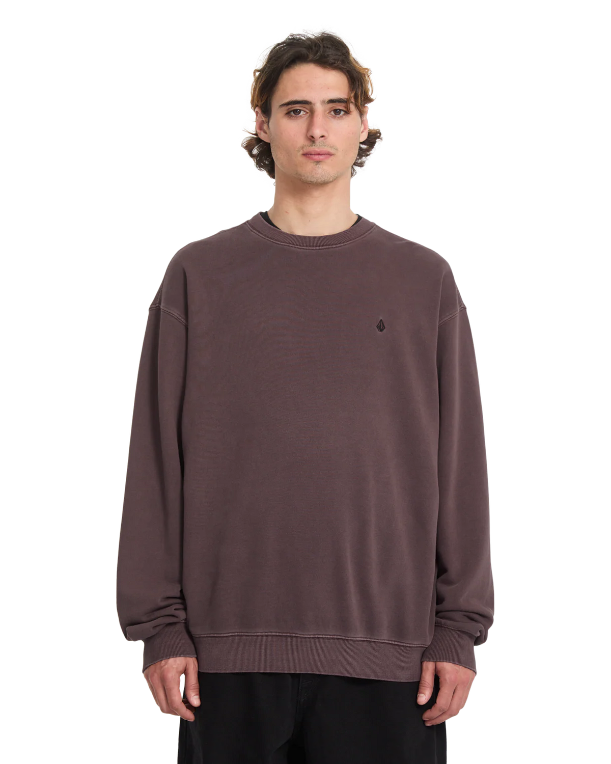 Volcom Single Stone Sweatshirt in Pistol Punch, product view 1