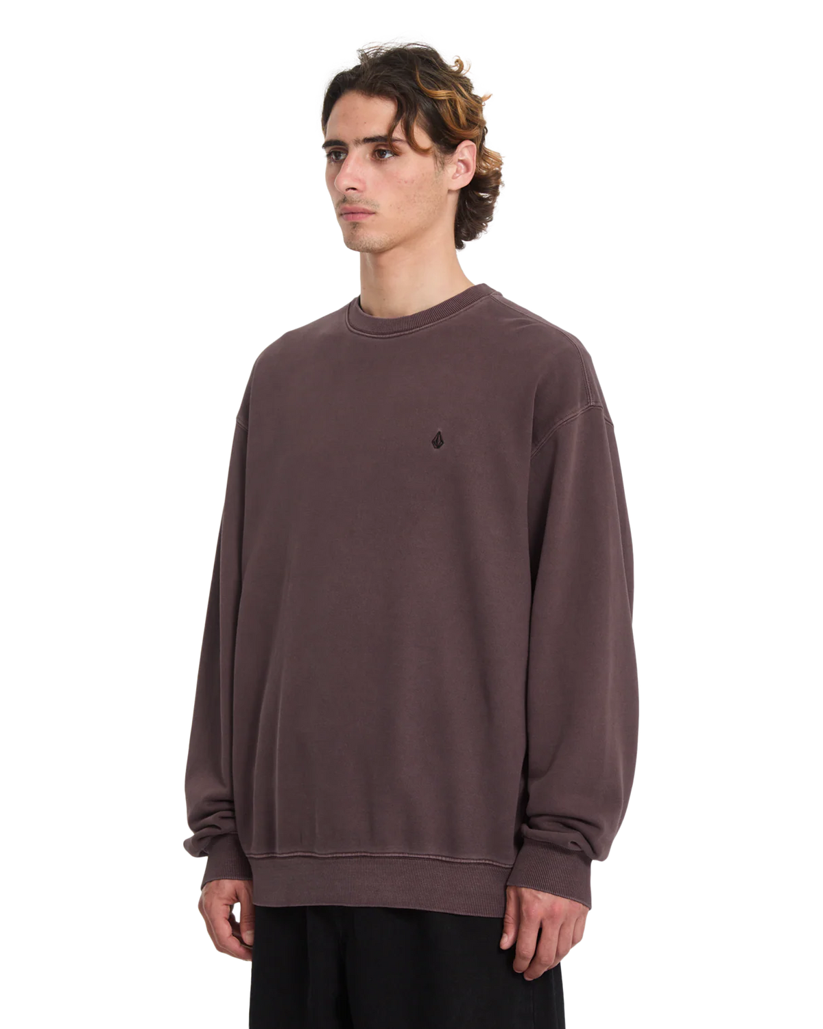 Volcom Single Stone Sweatshirt in Pistol Punch, product view 2