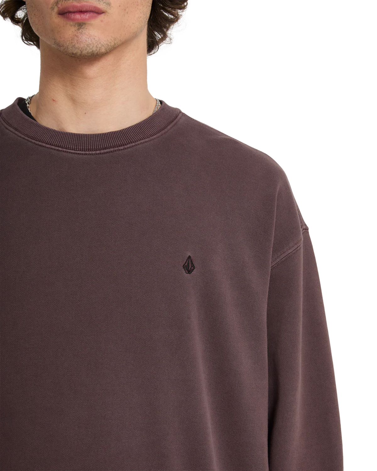 Volcom Single Stone Sweatshirt in Pistol Punch, product view 4
