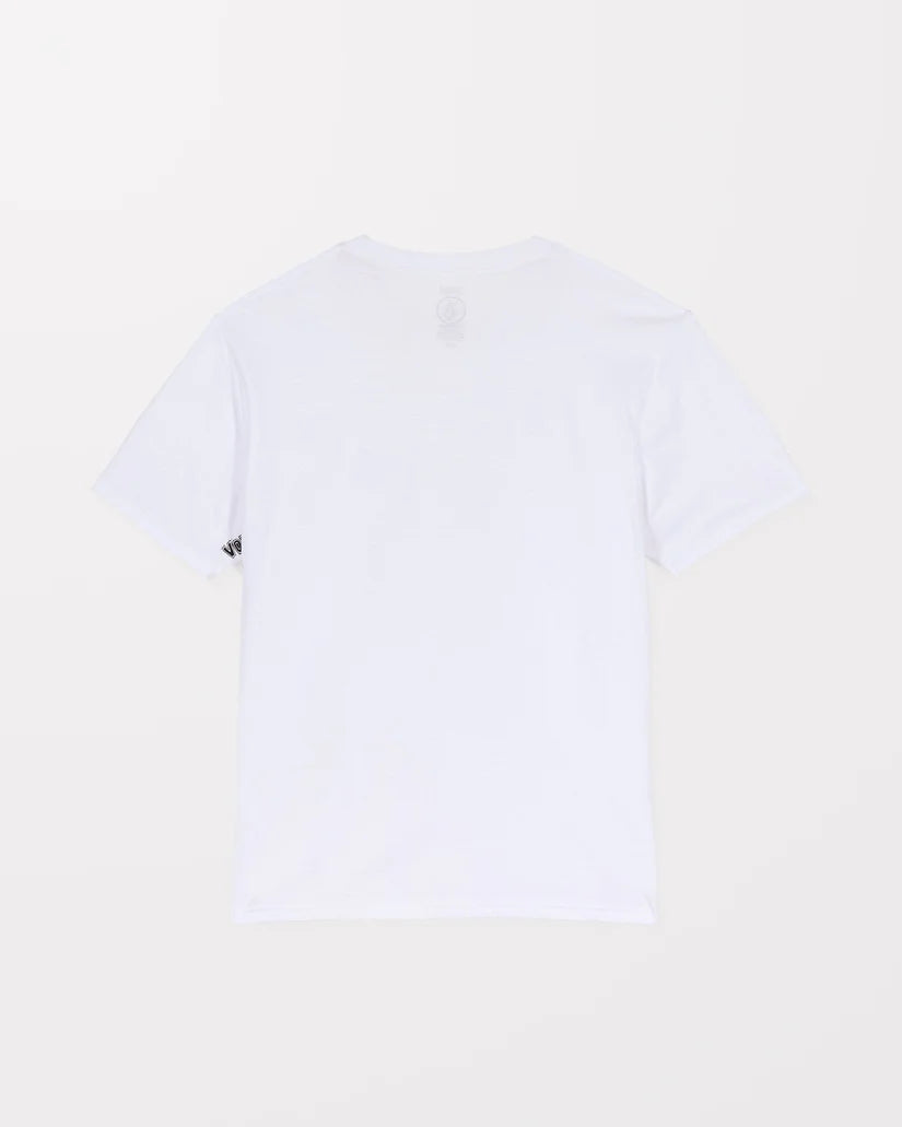 Volcom Stone Blanks T-Shirt - White, detail view