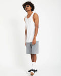 Volcom Stone Blanks Tank Top in white, product view 1